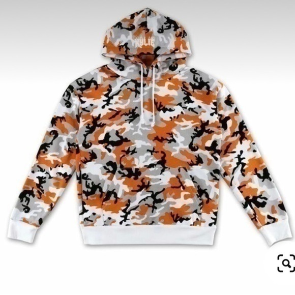 Kylie Jenner Orange Camo Hoodie 💜 - Picture 1 of 6